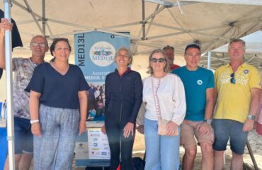 Stand MED13L à la Rand'eau Solidaire Mer Etoilée