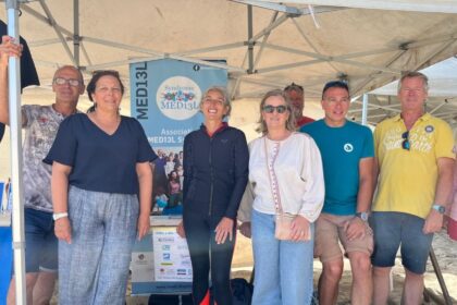 stand MED13L Stand MED13L à la Rand'eau Solidaire Mer Etoilée